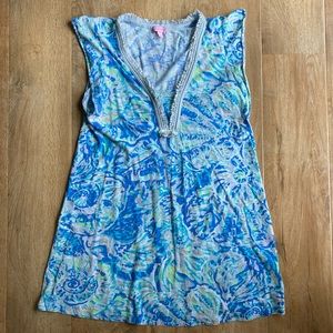 Lilly Pulitzer Tunic Fringe dress, Size S